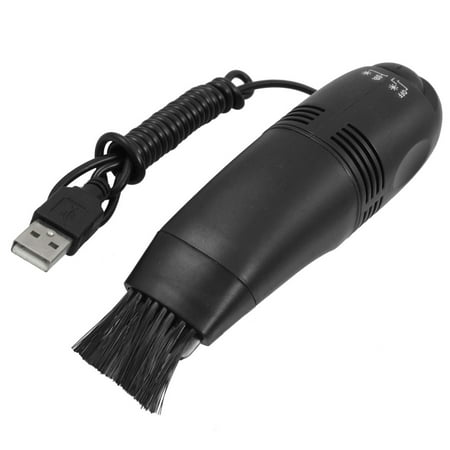 Unique Bargains Black Plastic PC Laptop Keyboard USB Powered  Vacuum