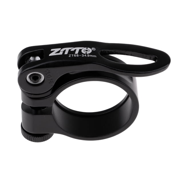 Poste de Sillín de Bicicleta Abrazadera de Liberación Rápida de 34.9mm Sunnimix