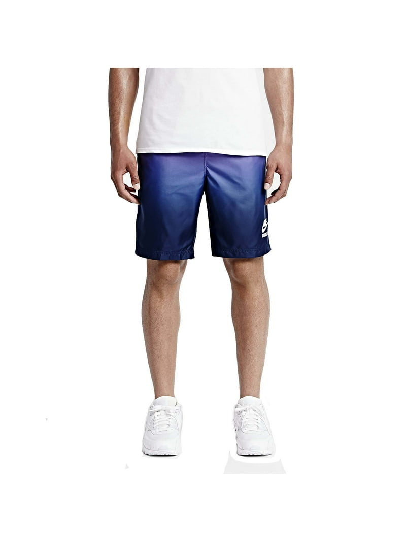 Nike Men's Gradient Woven Sport Casual Shorts-Blue/Pink