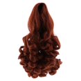 thumbnail image 4 of Muñequera peluca Peluca Larga Rizada para 18 Pulgadas Chicas DIY Suministro de Muñeca - Rojo Magideal Muñequera peluca, 4 of 6