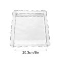thumbnail image 4 of LNGOOR Scalloped Acrylic Tray Acrylic Scalloped Tray with Magnetic  Acrylic Picture Frame Decorative Tray Tray for Coffee Table Clear Acrylic Tray Clear Decorative Birthday Gifts For Men, 4 of 5