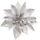 thumbnail image 1 of Bienvenido Poinsettia Flores Artificiales Sparkle Poinsettia Adornos para Árbol de Navidad Flores Decorativas Accesorios para Navidad Hogar Decoración de Puerta de Entrada Principal (Rojo, 36), 1 of 8