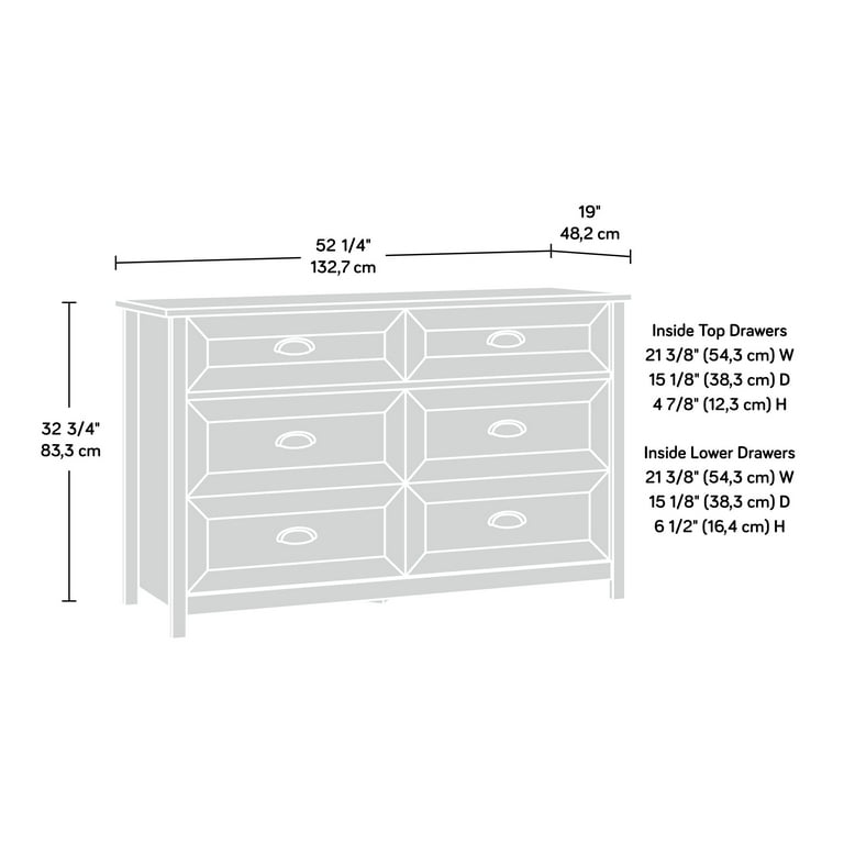 chinese dress ladies Rossford 6 Drawer 52.25'' W – BedroomFurnitureDesign main image 0