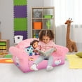 thumbnail image 5 of Marshmallow Furniture 2 Pack 2-in-1 Flip Open Foam Sofa, Gabby's Dollhouse, 5 of 10