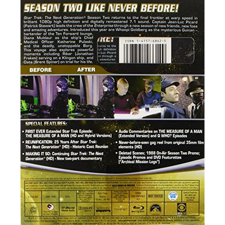 Star Trek: The Next Generation - Season 2 [Blu-ray