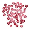 thumbnail image 1 of PENGXIANG 100x Étiquette de Numéro Portable Numéro 1-100 pour Clés d'Hôtel Entrepôt Dortoir Rouge+blanc, 1 of 6