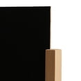 thumbnail image 2 of M&T Displays 8.5x11 Chalkboard Menu Holder Natural Wood Portrait Tabletop Sign Frame (2 Pack), 2 of 9