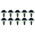 thumbnail image 3 of 20 Sets Wheel Arch Splash Guard Side Skirt Screw Grommet Kit Trim Clips For Ford, 3 of 7