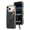 Blue, variant on Case for iPhone 17 Pro Max/17 Pro/17 Air/17, Carbon Fiber Case with Pen Slot Electroplated Cover