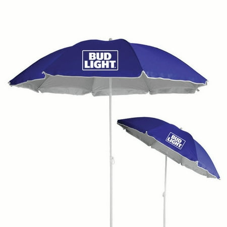 6 Bud Light umbrella, UV protection, with color matching carry case - Walmart.com