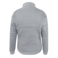 thumbnail image 4 of VISALY Half Zip Pullover Tunic Sweatshirt Half Zip Oversized Sweatshirts Long Sleeve Hoodies Casual Sweaters with Pockerts Pull Over Womens Sweaters Tunic Sweater Sweatshirts Loose Fit Hoodie Grey M, 4 of 8