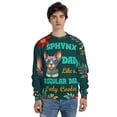 thumbnail image 4 of Sphynx Dad Like a Regular Dad Only Cooler Happy Father's Day All Over Print 3D Sweatshirt Unisex Merch Cat Lover Kitten Owner Gifts Idea - 02007, 4 of 6