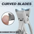 thumbnail image 7 of Sherum Nail Clippers, Comfort Clip Nail Clipper, Toe Nail Clippers for Thick Nails, Anti Splash Stainless Steel Nail Clippers, Sharp Stainless Nail Clipper with Catcher for Men Women, 7 of 7