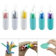 thumbnail image 5 of Mduoduo Bent Drinking Silicone Straws Reusable Foldable Portable with Cleaning Brush, 5 of 9