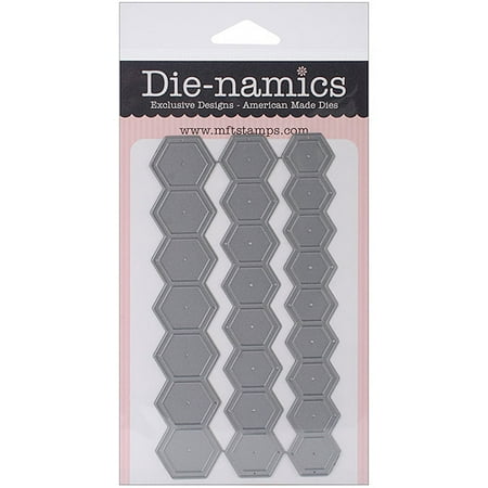 My Favorite Things Die-Namics Border Die, Open Hexagon, 0.89-Inch to 6-Inch Multi-Colored