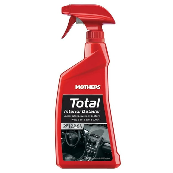 Mothers Detailing Spray 05434 Use To Protect Dashboard/Glass And Screens Inside Your Vehicle; 24 Ounce Spray Bottle; Single