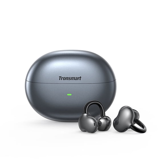 Tronsmart Wireless Earbuds – 4.11g Lightweight, Bluetooth 6.0, Dual Audio, Ambient Sound Hearing, 24H Total Battery OpenFly Clip
