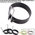 thumbnail image 2 of Egg Ring, Round Professional Pancake Mold, Egg Cooker Rings For Cooking, Stainless Steel Non Stick Round Egg Ring Mold For Fried Egg, Pancakes, Sandwi, 2 of 5