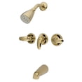 thumbnail image 1 of Kingston Brass Kb6232Ll Robinet de Douche - Finition Laiton Poli, 1 of 1
