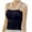 Black, variant on WMTBSRSW Y2k Tank Tops for Womens Summer 2025 Trendy Sleeveless Backless Pleated Camisoles Built in Bar Lounge Ventilate Vests