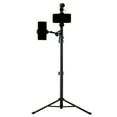 thumbnail image 3 of Fotopro 61in Lightweight Aluminum Tripod Stand, 5-Section Light Tripod with Detachable Selfie Stick, Portable Camera Smartphone Light Stand for Vlogging Live Streaming, TL-960, 3 of 6