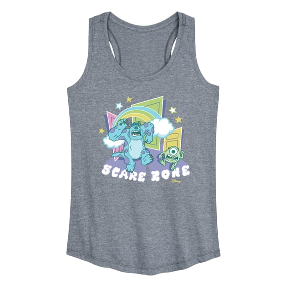 Monsters Inc. - Scare Zone In The Clouds - Women's Racerback Tank Top