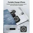thumbnail image 7 of Fast Charge 15W Magnetic Wireless Charger for OnePlus 12 5G - Foldable Charging Pad Slim Quick Charge USB-C, 7 of 7