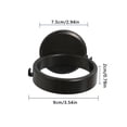 thumbnail image 4 of Injueey Soporte de secador de pelo TureClos, estante de soplador de baño para baño, estante de soporte de almacenamiento de soplado de aire de Juegos de accesorios de baño negro Injueey HA001340-03B, 4 of 6