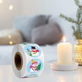 thumbnail image 1 of Christmas DecorationsStickersRoll Gift Sticker Holiday Pack Gift Christmas Decorating 500 Christmas Posts Home DecorHousehold stickers, 1 of 6