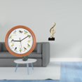thumbnail image 2 of Reloj de pared con canto de pájaros melódico y escultura de nota musical, adorno creativo de resina para mesa, para decoración del hogar y la cocina., 2 of 8