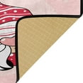 thumbnail image 6 of Coolnut Valentine's Day Kitchen Rug 39"x20", Valentine's Day Cute Gnome Non Slip Washable Cushioned Carpets Polyester AntiFatigue Comfort Porch Floor Mat for Washroom Bedroom Bedroom Office, 6 of 7