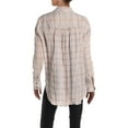 thumbnail image 2 of Free People Womens Break My Stride Button Up Shirt, Pink, X-Small, 2 of 2