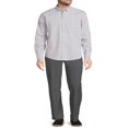thumbnail image 2 of JUNWELL Men’s and Big Men’s Premium Comfort Flat Front Suit Pants, 2 of 6