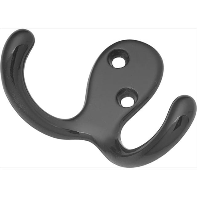 Hickory Hardware P27115-BL Crochet de 2 Po à Usage Général Noir