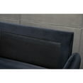 thumbnail image 2 of Kingway Furniture Almor Velvet Living Room Sofa in Black, 2 of 5