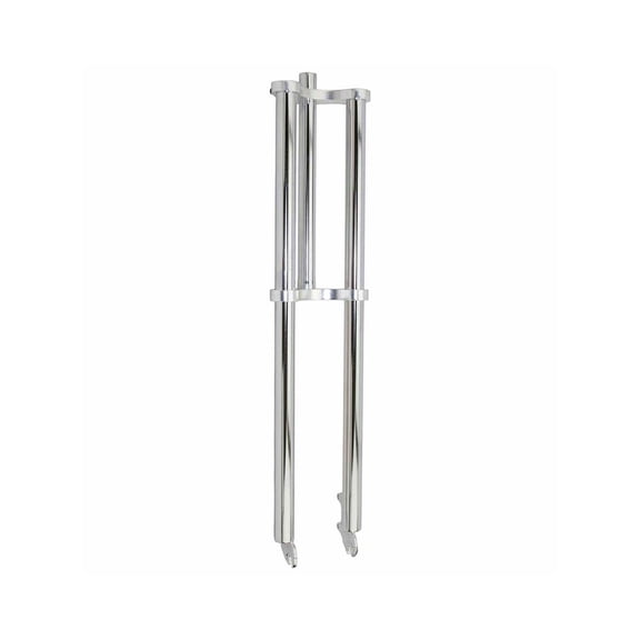 Alta Bicycle Chopper Fork 1-1/8" Threadless 30" Long Bike Steel Vintage Steel Bicycle Chrome