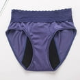 thumbnail image 5 of KHONTS Period Panties for Women Lace Cheeky Classic Underwear Lightweight Smooth Month Cycle Briefs Blue XXL, 5 of 5