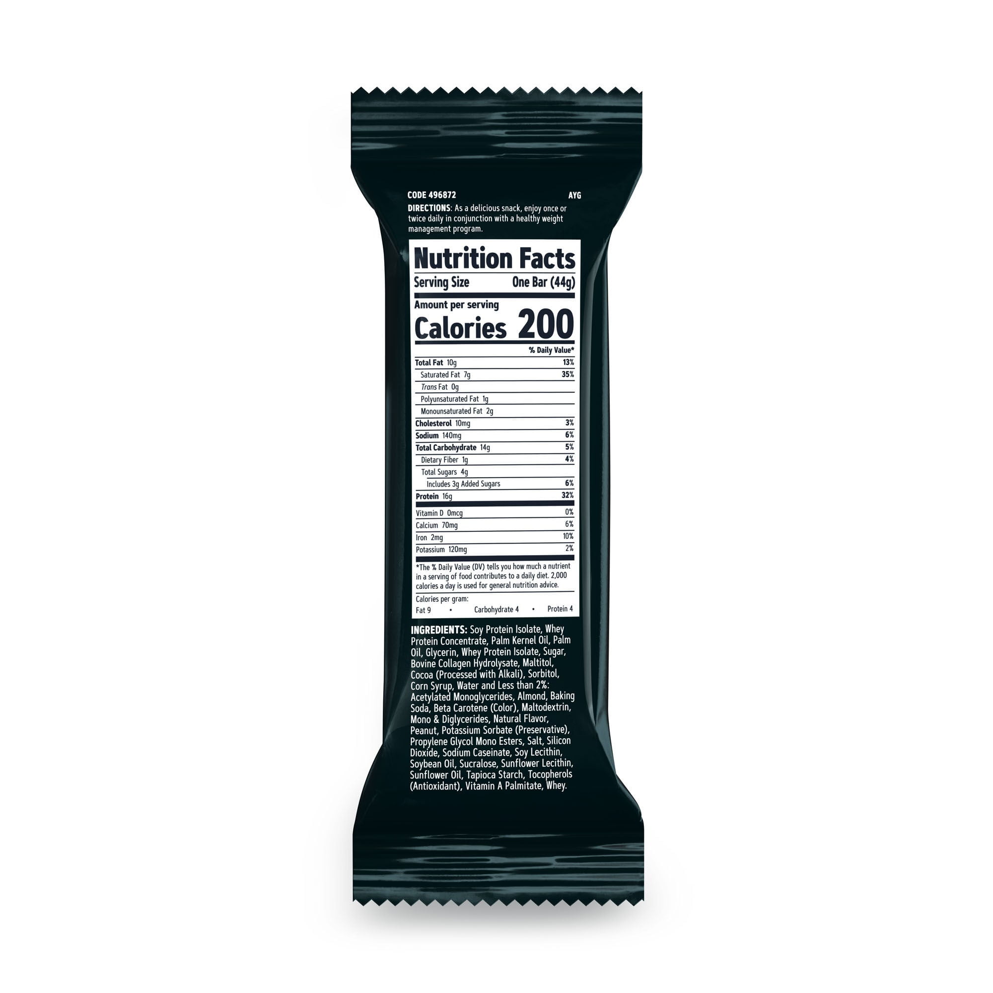 GNC Total Lean Layered Lean Bar | Hunger Satisfying - High Protein Snack Bar | Whipped Chocolate Mousse - 9 Bars