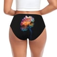 thumbnail image 3 of Womens Underwear Bioluminescent Underwater Flower Cuteness No Show Seamless Underwear for Women, Soft Stretch Women's Panties, Hipster Ladies Panties Bikini Underwear Briefs, 3 of 6
