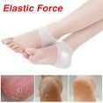 thumbnail image 6 of Tiqkatyck Compression Socks Clearance, 1 Pair Winter Unisex Silicone Moisturizing Gel Heel Socks Cracked Dry Foot Skin Protectors Heel Protectors Warm Socks Compression Socks for Women White One Size, 6 of 9