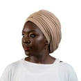 thumbnail image 4 of Trendy Turban with rope detailing| Versatile headpiece 13 solid colors to choose from | Chic head wear | Comfortable turban | Amina Turban, 4 of 4