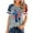 Gray, variant on WREESH Womens Raglan Short Sleeve USA Flag Tee Patriotic Shirts Memorial Day Shirt Comfortable Summer Top