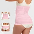 thumbnail image 5 of SCSAlgin Waist Trainer for Women Postpartum Recovery Wrap Waist Cincher Corset Shapewear Belly Band, 5 of 6