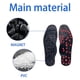 thumbnail image 2 of 1-6pcs HOUKEA HKB05-A002-1-BK1 1 Pair Arch Insoles Varicose Veins Relieve Magnetic Acupressure Arch, 2 of 5