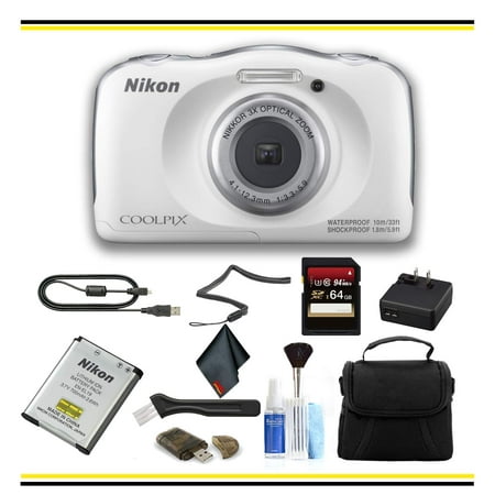 Nikon COOLPIX W100 Digital Camera Starter Bundle - (Intl Model)