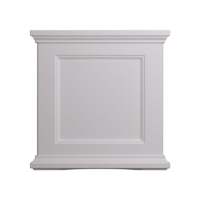 Mayne Fairfield Self-Watering Square Planter, 20" White photo 3