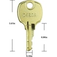 thumbnail image 3 of 5Pack C420A Key Replacement for Comp-X National Cam Locks Fits All Locks with Key Code C420A, 3 of 6