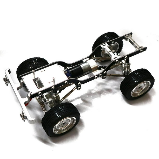 Marco de Coche RC Ounissouiy 1/12 MN D90 Aleación de Aluminio Plata