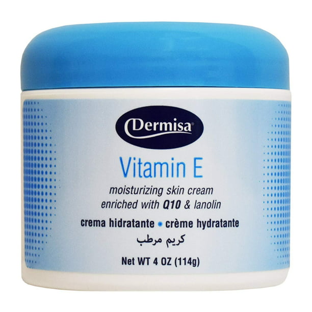 vergeten Snor Zoek machine optimalisatie Dermisa Vitamin E Cream, W/Q10, 4 Ounce - Walmart.com