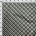 thumbnail image 4 of oneOone Georgette Viscose Blue Fabric Check Sewing Craft Projects Fabric Prints By Yard 42 Inch Wide, 4 of 4